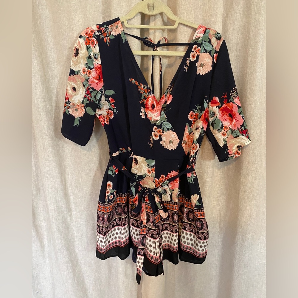 Floral romper
